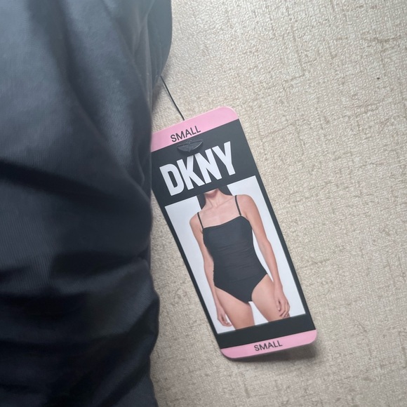 DKNY Women's One Piece Slimming Black Swimsuit Size S - Picture 7 of 8